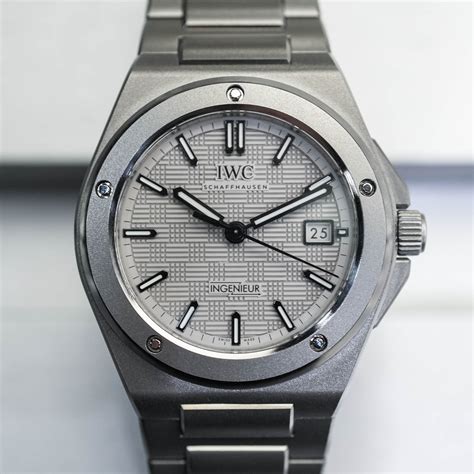 iwc sl a o|iwc ingenieur titanium watch.